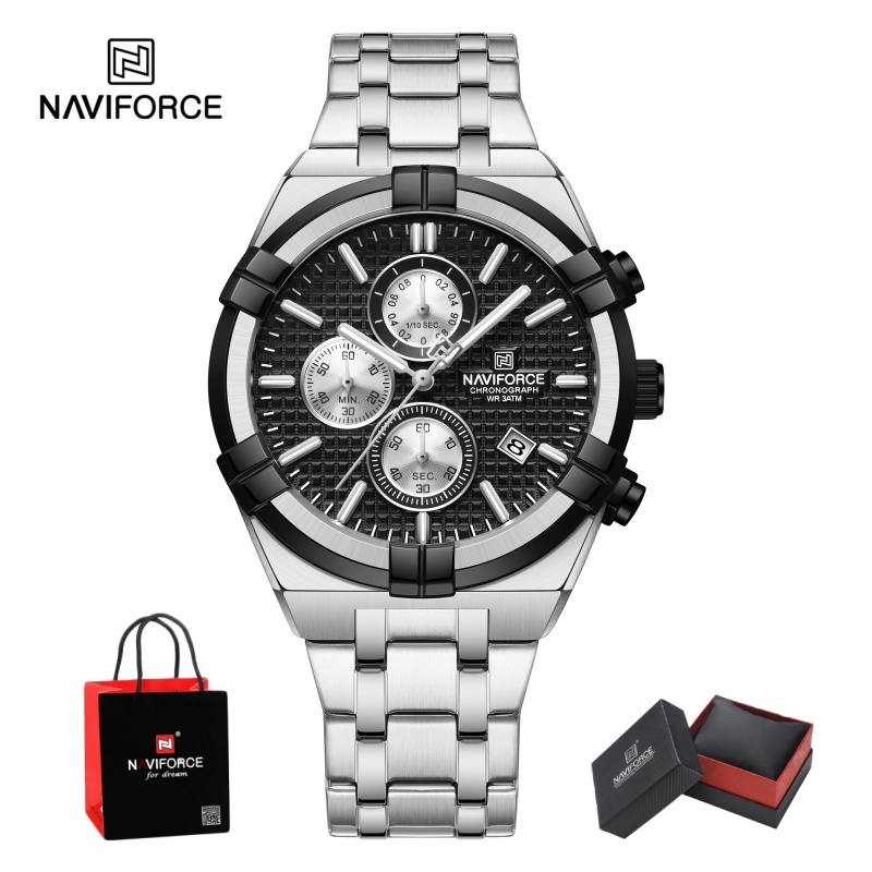 NAVIFORCE Men Quartz Chronogra - đánh giá và giá Jewelry For Watches