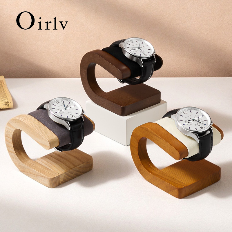 Oirlv Walnut Wooden Watch Stan - đánh giá và giá Jewelry And Watches Inc