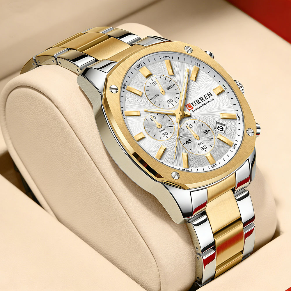 CURREN Modern Men's 42mm Sport - đánh giá và giá Jewelry For Watches